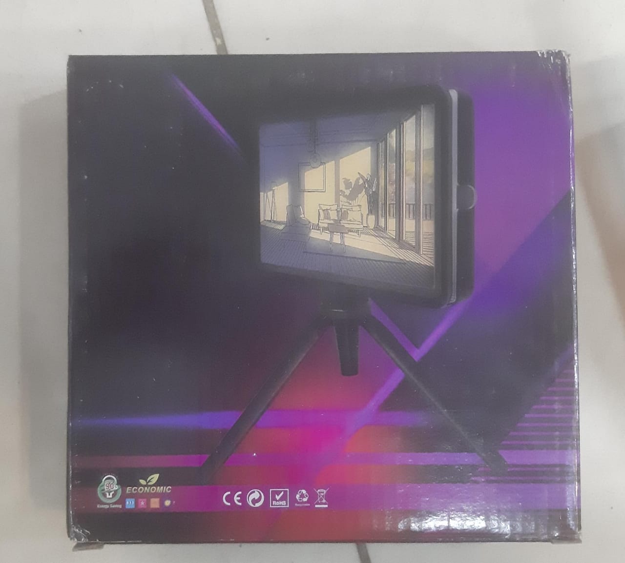 Light, Glowing Art Photo Frame Night with Adjustable Color Modes