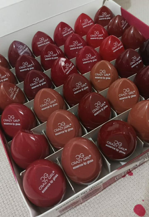 ( Pack of 6) Crazy Girl 24 Hours High Pigment Lipgloss,