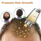 Massage Comb, Portable Mini, Hair Oil Application - 6ml Tank