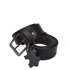 Leather Belt, Pin Buckle, Casual and Formal Wear, for Men