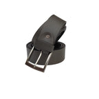 Leather Belt,Grey Buffalo Leather Adjustable Waist Belt, for Men