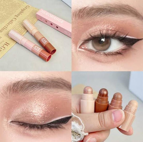 (one pcs ) 4 in 1 eye makeup pen (random color)  without box