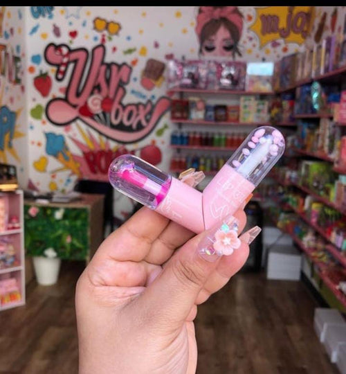 Lip Balm with Lip Shiner Liquid Formula for Smooth Glossy Lips