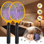 Electric Mosquito Killer Racket, with 3 Layer Net and Night Light