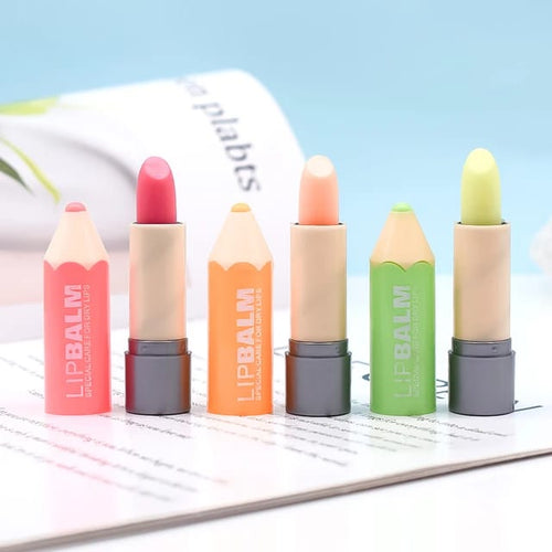 ( PACK OF 12 ) PENCIL SHAPE LIP BALM