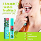 Mouth Spray, Breath Freshener Oral Care Spray - 20ml Pack of 3