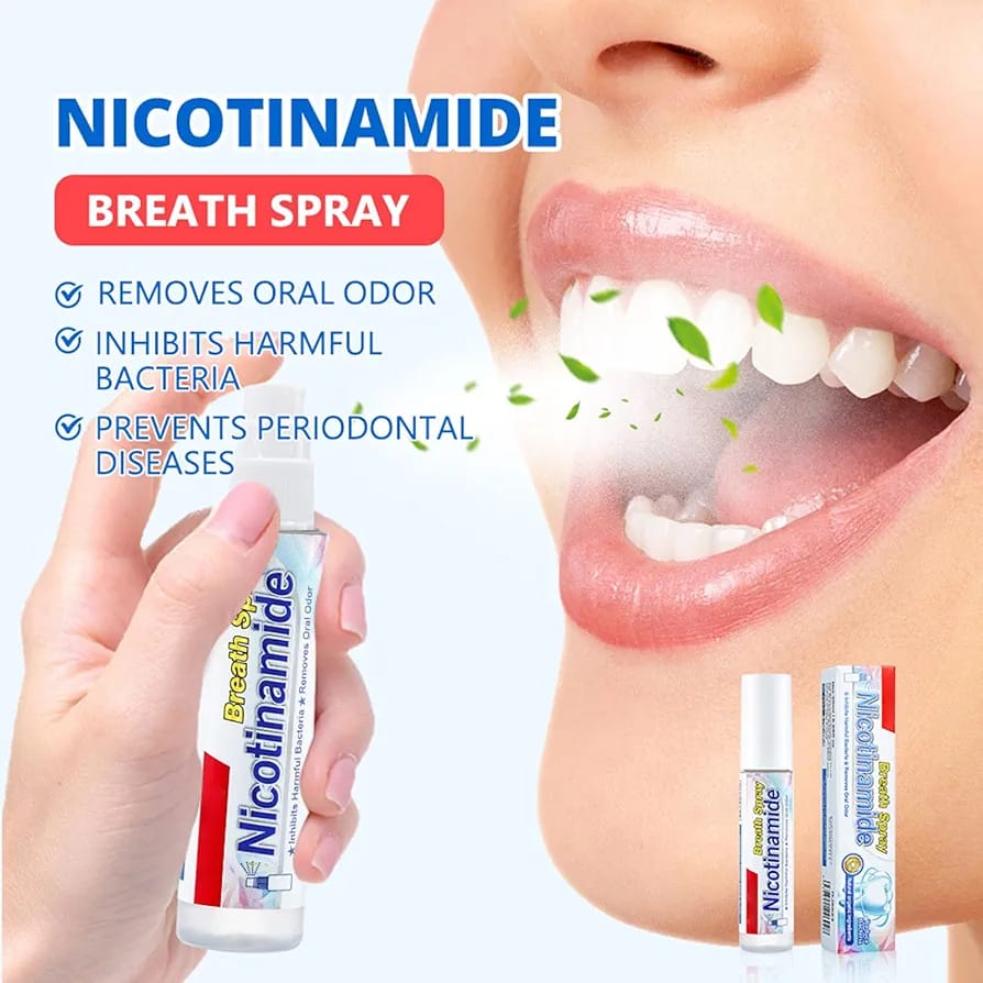 Mouth Spray, Breath Freshener Oral Care Spray - 20ml Pack of 3