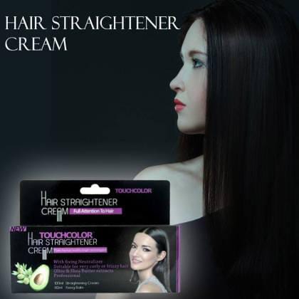 Hair Straightening Cream, Touchcolor DIY Home Hair Straightener - 180ml