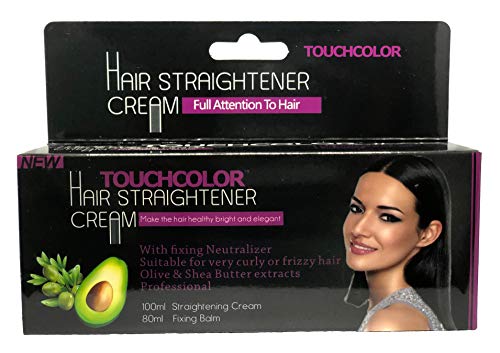 Hair Straightening Cream, Touchcolor DIY Home Hair Straightener - 180ml