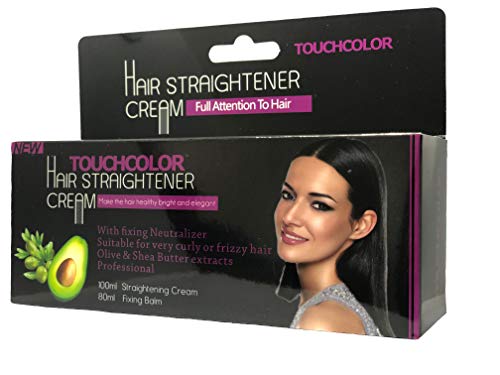 Hair Straightening Cream, Touchcolor DIY Home Hair Straightener - 180ml