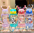 Water Bottle, Durable Thorn-Shaped Design, Adorable Reindeer
