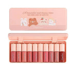 Liquid Lip Tint Gloss Lightweight Lip Gloss Smooth Texture Lip Makeup