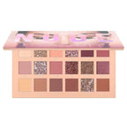 HUDA Beauty Nude Eyeshadow Palette Matte Shimmer Glitter 18 Shades