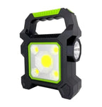 Torch, Portable LED with COB Light USB Charging Outdoor Camping Light