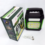 Solar Powered Lantern JY 978D Rechargeable LED Camping Light Power Bank