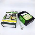 Solar Powered Lantern JY 978D Rechargeable LED Camping Light Power Bank