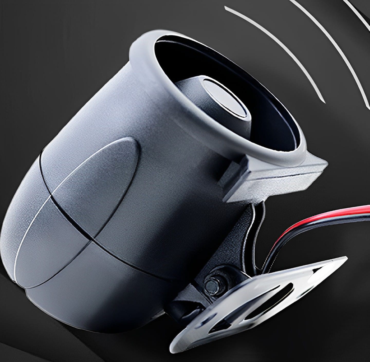 Car Anti Theft Alarm Siren, High Decibel Horn Speaker - 12V