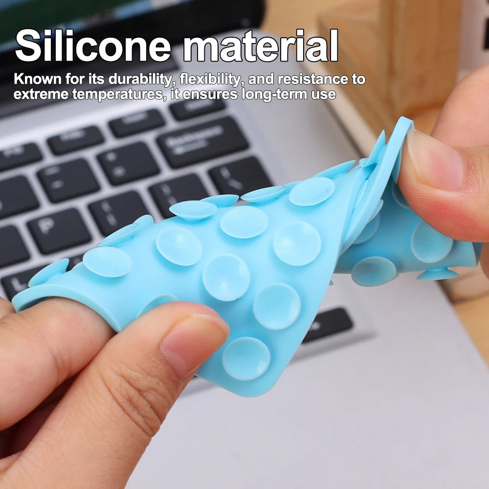 Silicone Suction Cup Mobile Phone Holder Square Anti Slip Mount