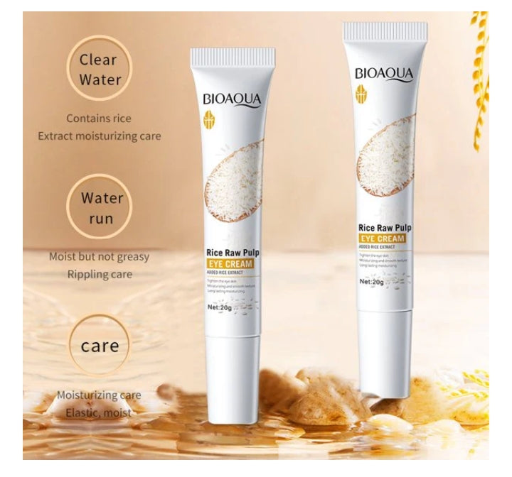BIOAQUA Rice Raw Pulp Eye Cream - 20g