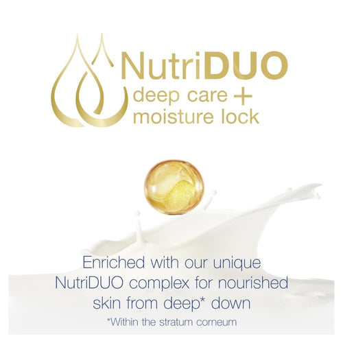 Dove Silky Moisturizing Body Cream (300 ml) - High Nutrients and Rich Essential Oils