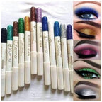 Violet Glitter Eye Shadow Pencil Set – 6 or 12 Shades
