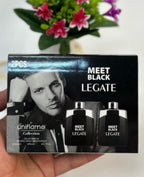 ( 2 Piece ) Meet Black Legate Perfume For Men | Best Men Fragrance | Best Quality Perfume For Men