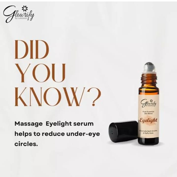 Glowrify Eyelight Serum - Eliminates Dark Circles Around Eyes &amp; Puffy Eyes 10 ML