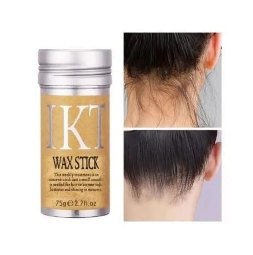 IKT Hair Wax Stick – Styling Gel Cream for Frizz Control & Fluffy Hair