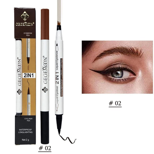 Gegemoon Liquid Eyebrow,  Long Lasting Liquid Eyeliner