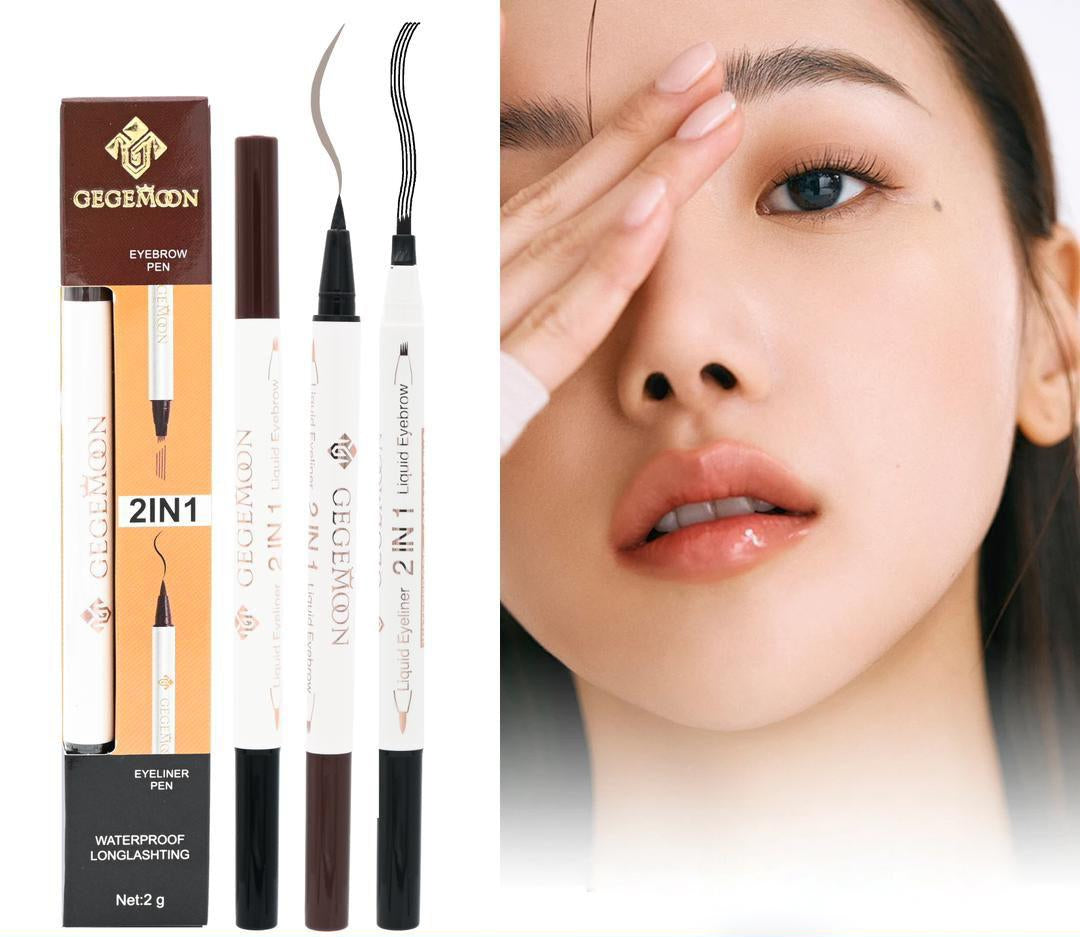 Gegemoon Liquid Eyebrow,  Long Lasting Liquid Eyeliner