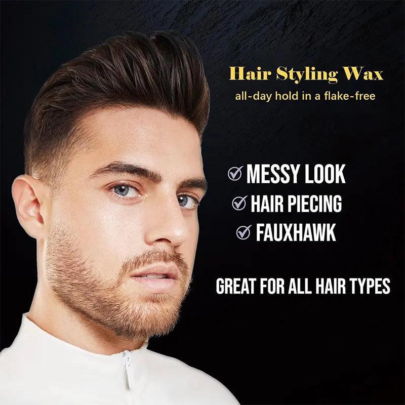 IKT Hair Styling Gel Wax, Styling Hair Frizz Fixed Fluffy for Unisex