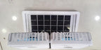 Solar Fan, Double Head Portable Desktop Air Conditioning, Rechargeable