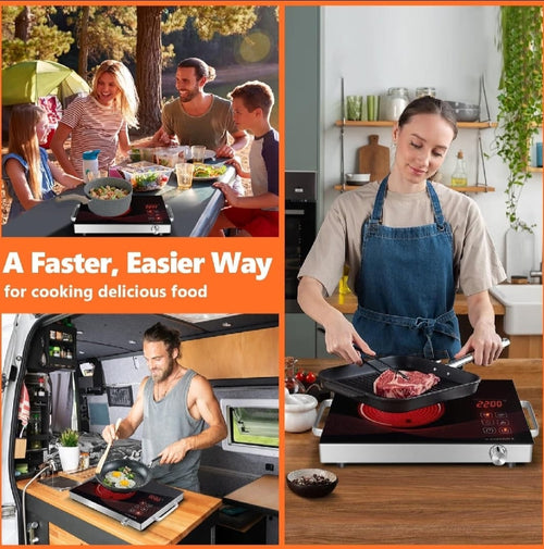 Ancher Plus SV-605 Infrared Cooker 3500W Digital Display Hot Plate