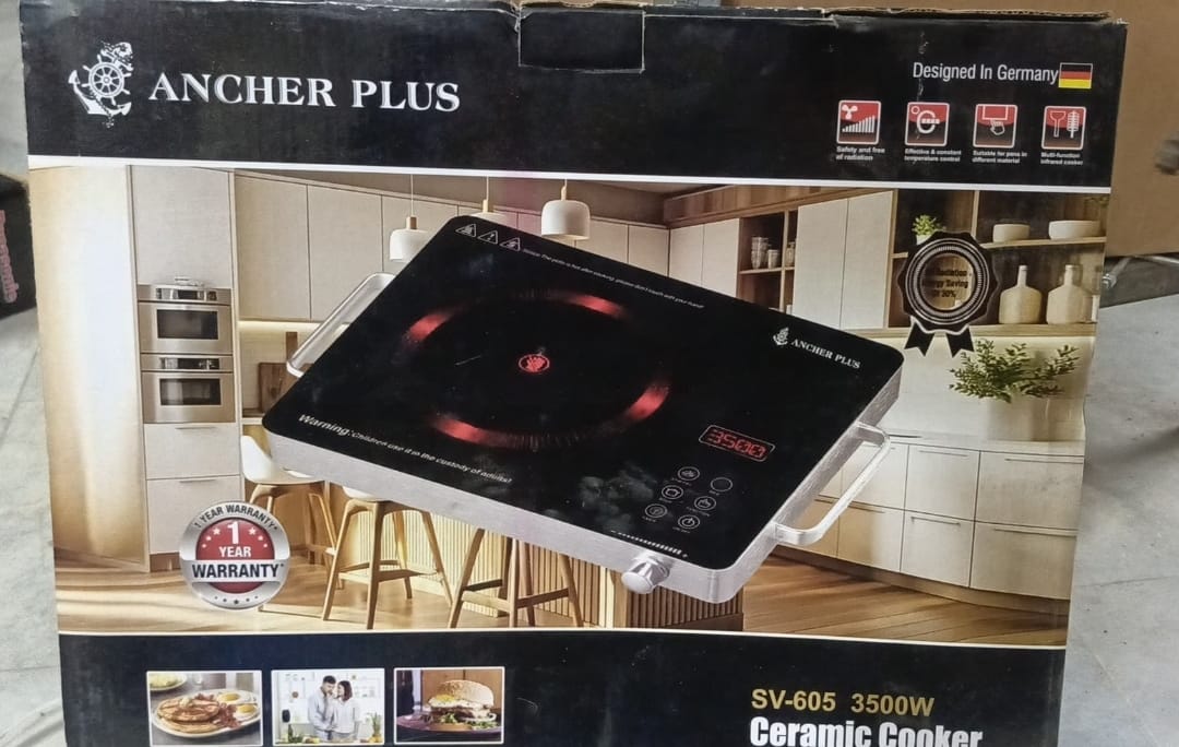 Ancher Plus SV-605 Infrared Cooker 3500W Digital Display Hot Plate