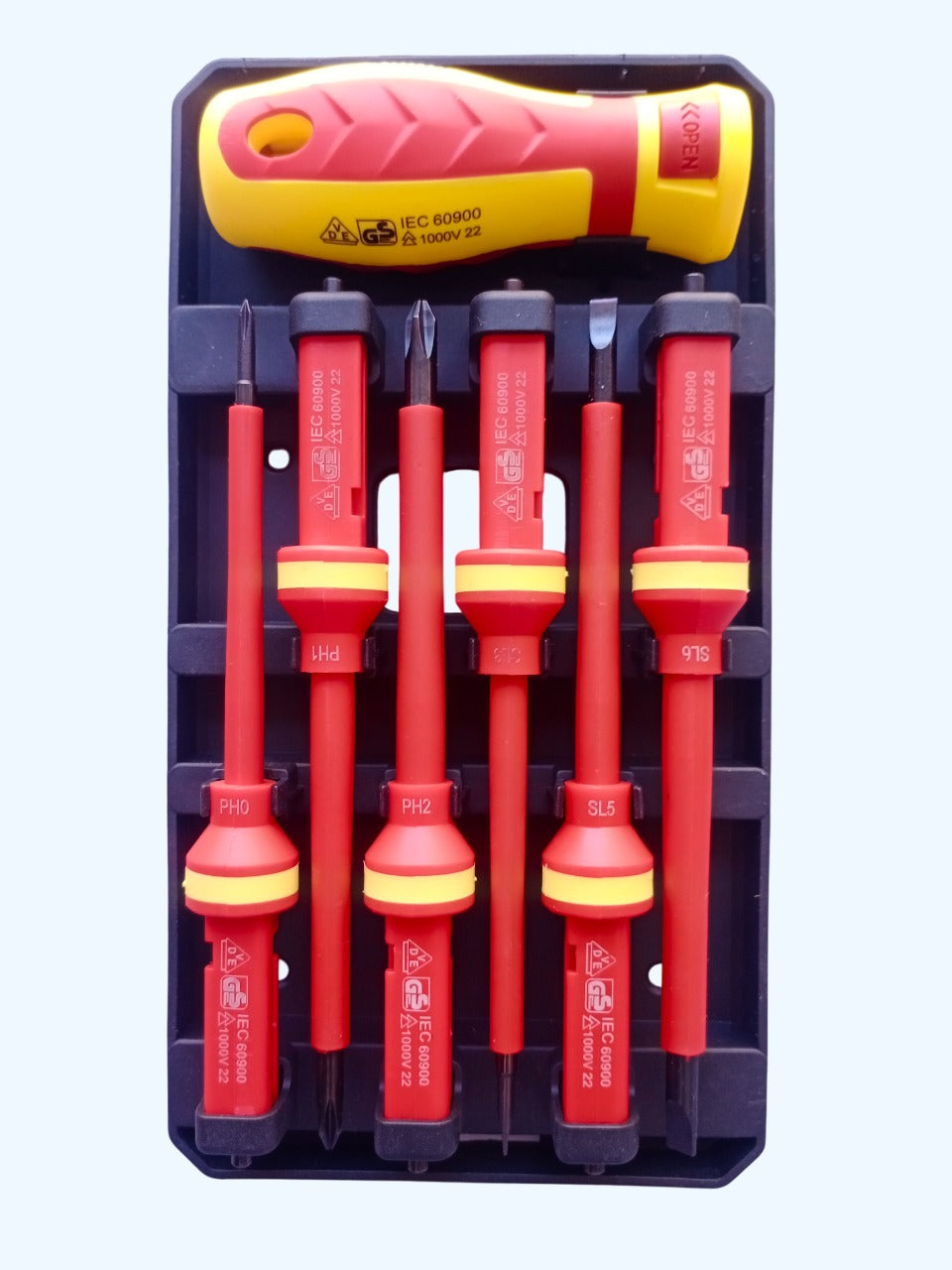 6 in 1 Tester Tool Set, Best Quality, with Interchangeable Heads