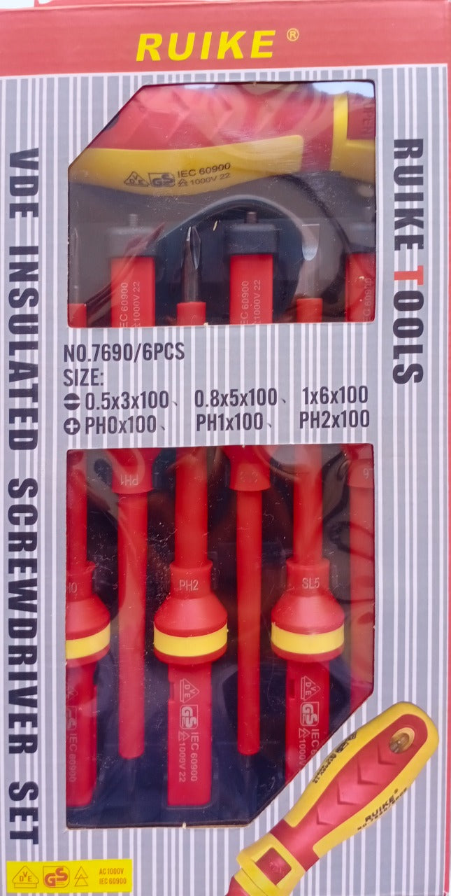 6 in 1 Tester Tool Set, Best Quality, with Interchangeable Heads