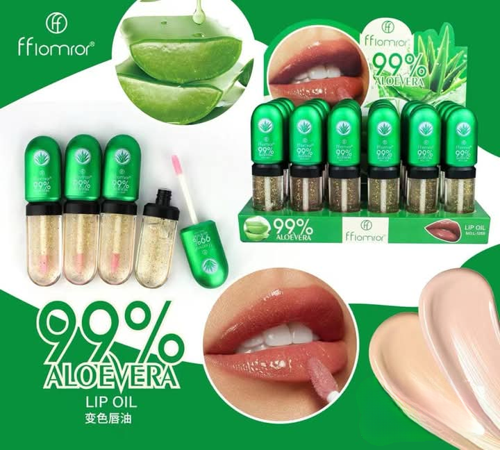 Flormar Aloe Vera Shiny Color Changing Lip Oil