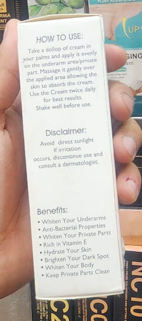 Organa Touch Underarm Brightening Cream – 100ml