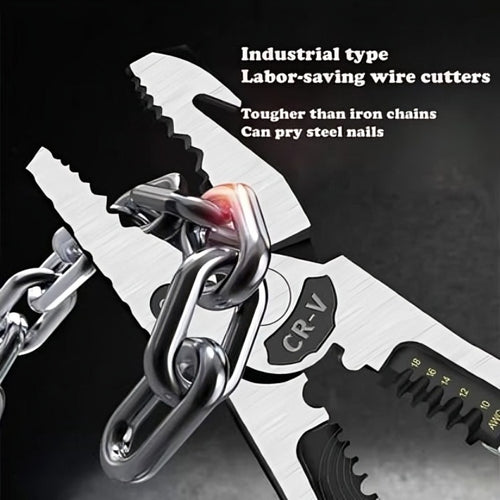 Electric Plass, Multifunctional Plier for Electric and Mechanical Work