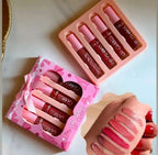 Lip Gloss, Color Castle Bow Style Liquid, Set Glossy Finish