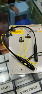 Neckband Headset, Realme Bluetooth, Earphones with Deep Bass and Long Battery