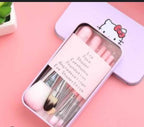 Kitty Style Brushes, Makeup,  7 Piece Makeup Brush Kit with Synthetic Bristles