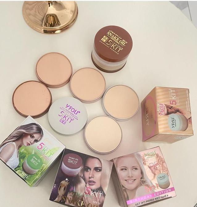 Compact Face Powder, Natural Finish & Easy Blending, for All Skin Tones