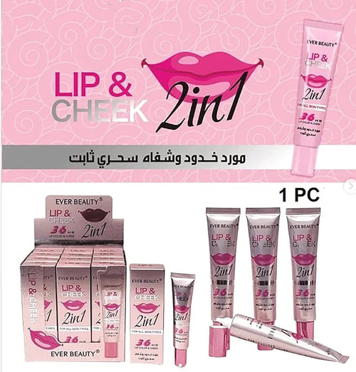 Blush, 2 in 1 Lip and Cheek Tint Pink - 30ml