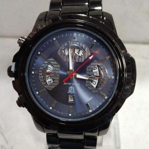 Watch, Stainless Steel Dial and Box, for Men