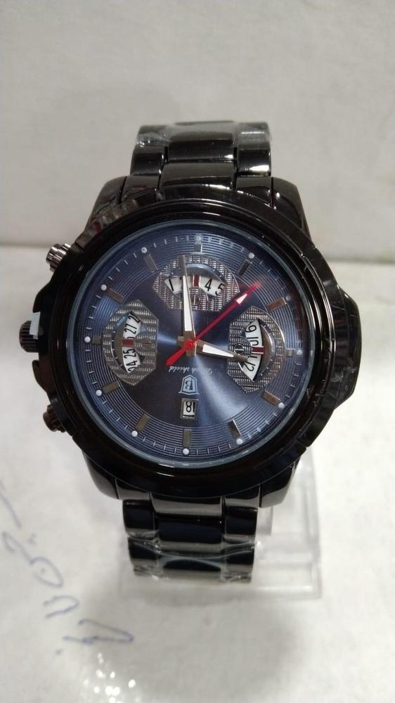 Watch, Stainless Steel Dial and Box, for Men