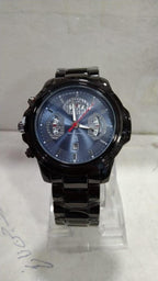 Watch, Stainless Steel Dial and Box, for Men