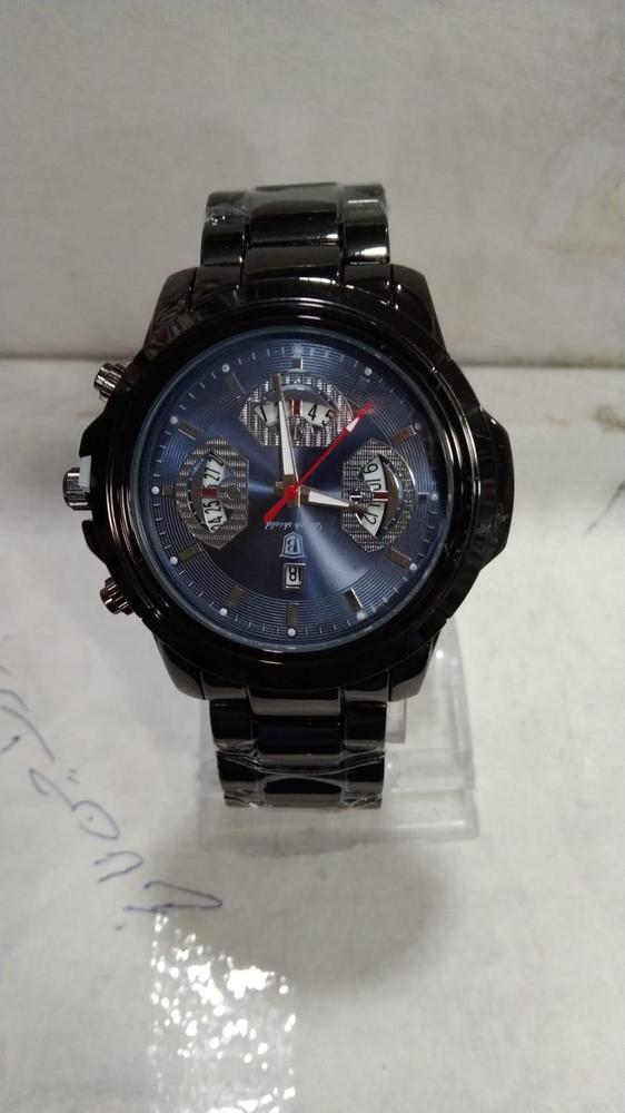 Watch, Stainless Steel Dial and Box, for Men
