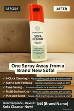 Puresof Fabric Safe Sofa Cleaner and Stain Remover