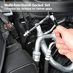 Professional Socket Wrench, with Ratchet Handle, Tool Set